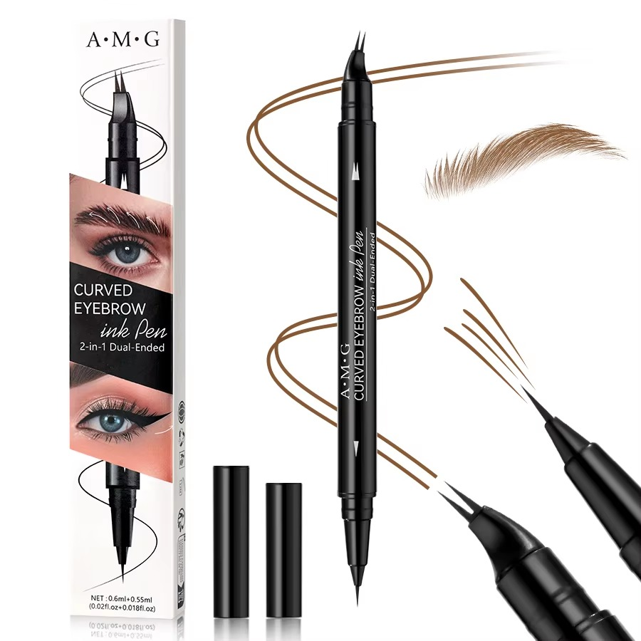 Crayon à sourcils double embout