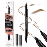 Crayon à sourcils double embout